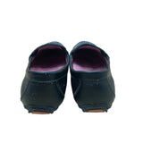 White Mountain Women’s Black Leather Skipper Penny Driving Moccasins Size 8.5M