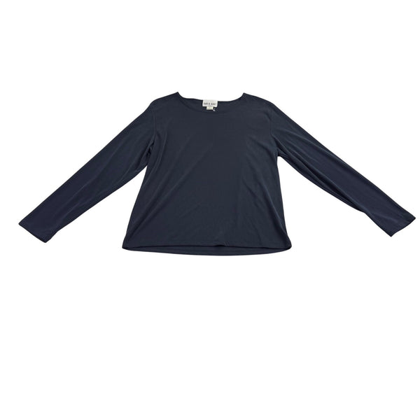 David Dart Womens Navy Long Sleeve Top Size L 
