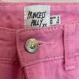 Princess Polly Youth Girl's Pink Flared Jeans Sz 0