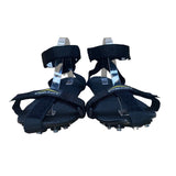 STABILicers Unisex Black Rubber Anti-Slip Traction Cleats Size S
