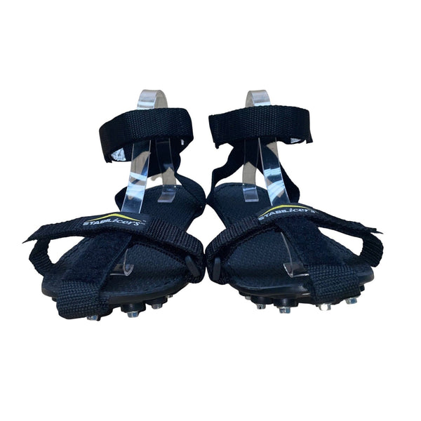 STABILicers Unisex Black Rubber Anti-Slip Traction Cleats Size S