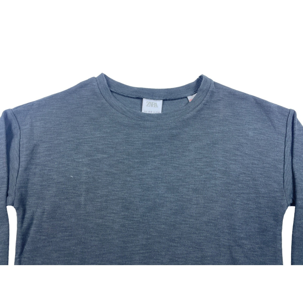 Zara Toddler Girl's Dark Gray Long Sleeve Classic Sz 4-5 (yrs) - NWT