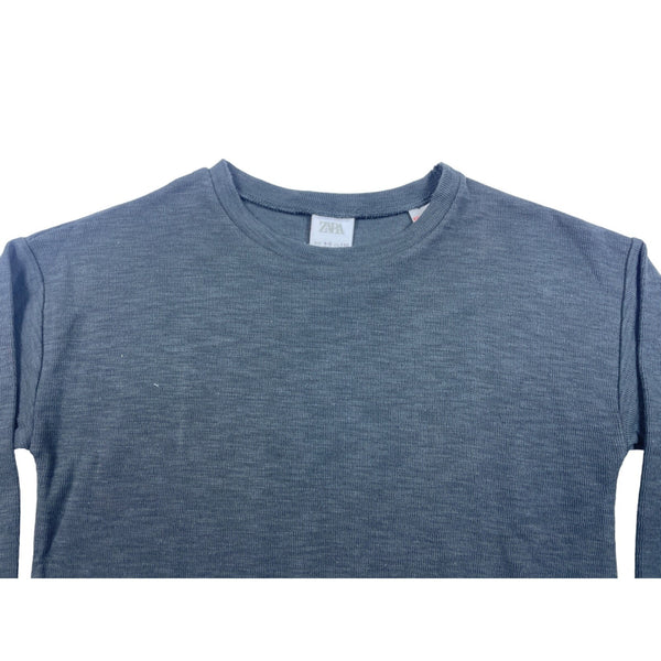 Zara Toddler Girl's Dark Gray Long Sleeve Classic Sz 4-5 (yrs) - NWT