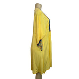 Sailor Women's Yellow Woven Long Kurti Dress Sz L - NWT