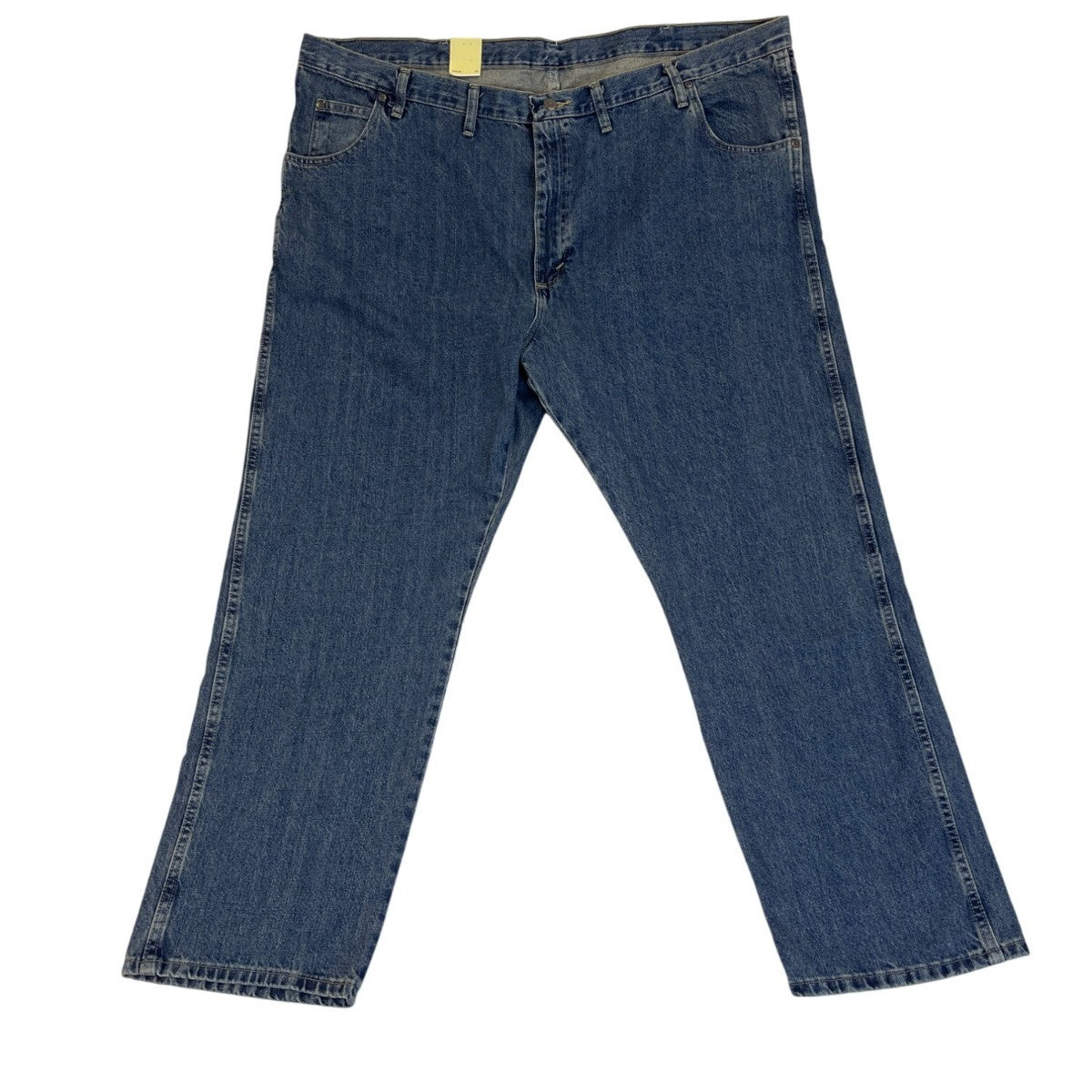 Wrangler Mens Relaxed Straight Jeans Medium Wash Size 50x30