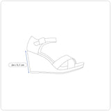 UGG Womens Black Fabric Wedge Sandals Bow Ankle Strap Espadrille Design Size 7