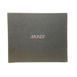 Mundi Men’s Black Leather RFID Blocking Hipfold Tall Wallet