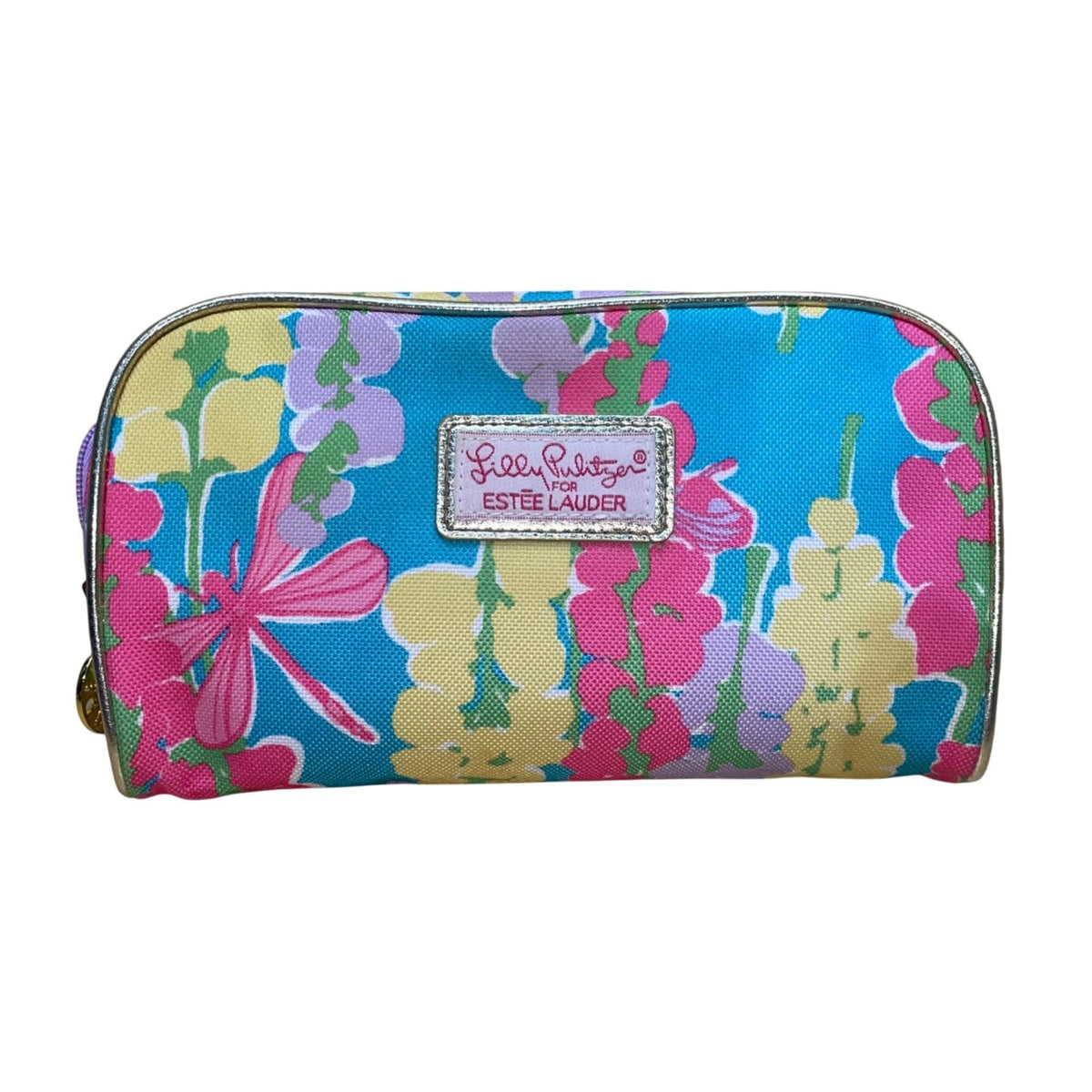 Lilly Pulitzer Women’s Green Multicolor Lemon Print Summer Carryall Tote Bag