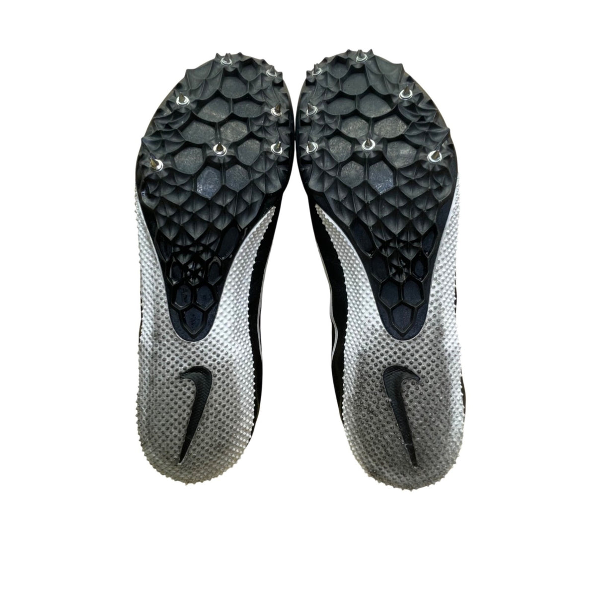 Nike Men’s Black & White Sprint Spikes Zoom Rival S Track Shoes Size 13
