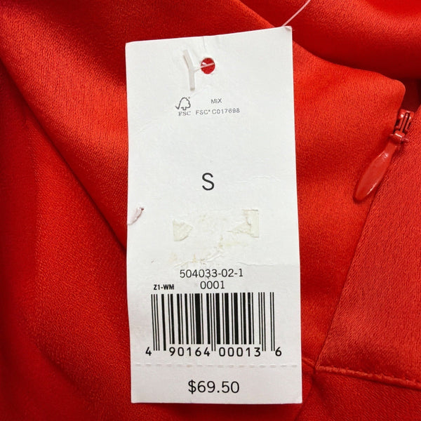 Banana Republic Womens Red One-Shoulder Tank Top Lightweight Elegant Size S