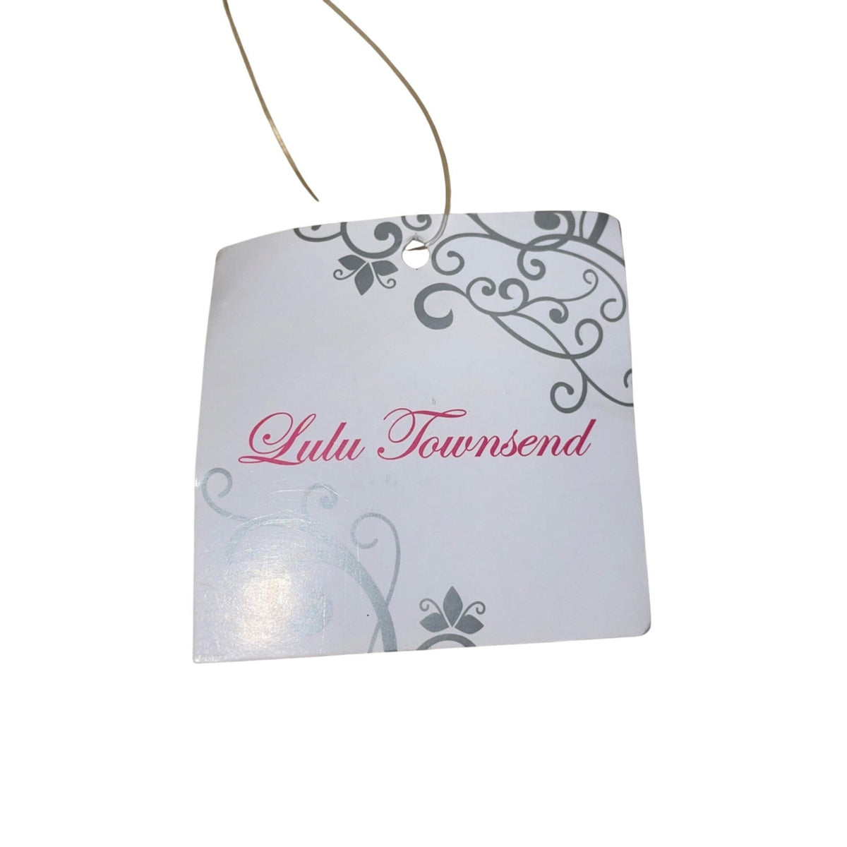 Lulu Townsend Women’s Gold Metal Rhinestone Chain Strap Evening Bag