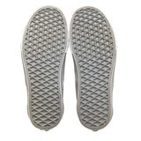 Vans Unisex White Canvas Low Top Slip-On Flat Sneakers Size W7/M5.5