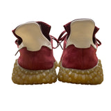 Adidas Men’s Burgundy Suede Lace Up Unique Gum Sole Kamanda Sneakers Size 12