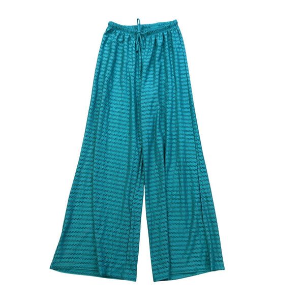Hurley Womens Teal Button-Up Shirt & Elastic Waist PantsSet Sz XS Set