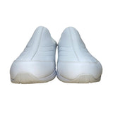 Easy Spirit Women’s White Leather Tourguide Slip-On Mules Shoes Size 11M