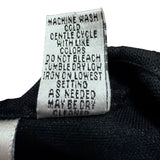 Chicos Womens Black  Button-Down Shirt 3/4 Sleeve Textured Size 2