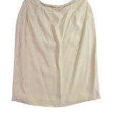 Blacktie Oleg Cassini Womens Beige Two-Piece Tank Top & Skirt Set Size 14