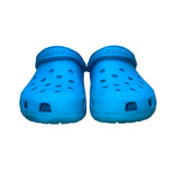 Crocs Unisex Blue Lightweight With Ventilation Holes Slip-On Clogs Size M9 W11