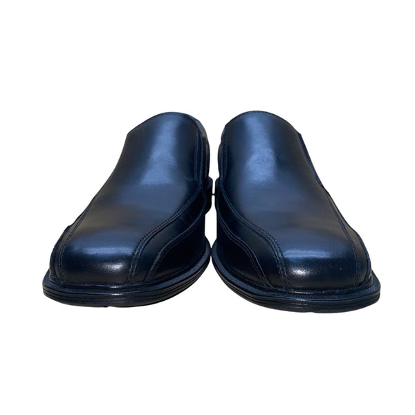 Kenneth Cole Men’s Black Leather Comfortable Slip-On Dress Shoes Size 10