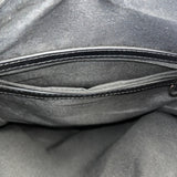 Saint & Sofia Black Nylon With Grommet Strap Design & Exterior Pockets Backpack