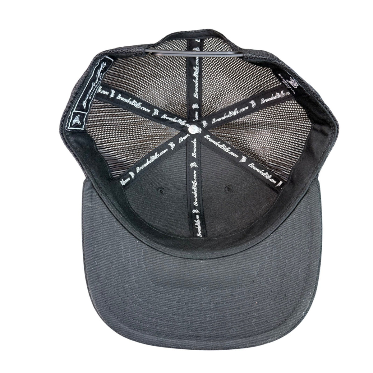 Branded Bills Black Cotton/Polyester Snapback Hat Mad Electrician Adjustable