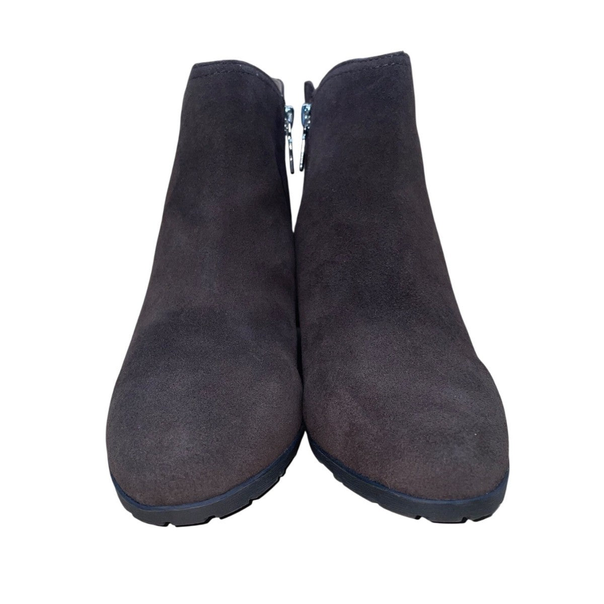 Blondo Women’s Brown Suede Waterproof Block Heel Valli 2.0 Ankle Booties Size 9M