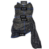 Fashion Nova Womens Black Sequined Stretch Dress Party Evening Size 1X