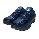 New Balance Men’s Black Lace-Up Breathable Baseball Cleats Size 9-4E Wide