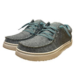 L.L. Bean Women’s Blue Woven Lightweight Cushioned Sole Slip-On Shoes Size 11M