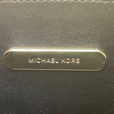 Michael Kors Women’s Black Leather With Logo Accents Portia Small Tote Bag