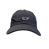 Vineyard Vines Gray Cotton Adjustable Baseball Cap For Adults