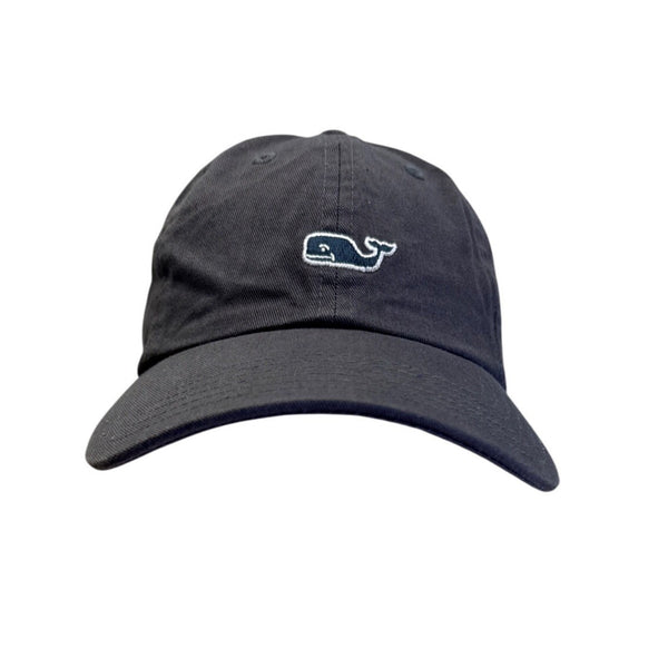 Vineyard Vines Gray Cotton Adjustable Baseball Cap For Adults