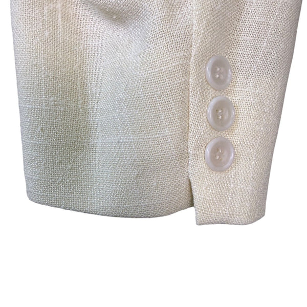 Circle S Mens Cream Western Blazer Jacket Classic Vintage Style Sz 48R