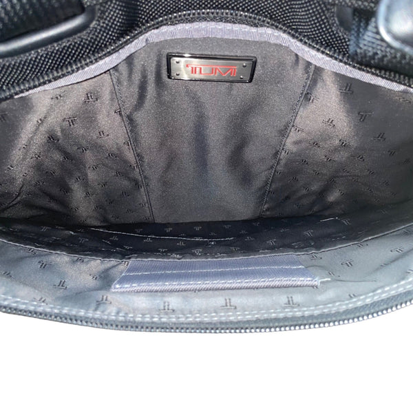 Tumi Men’s Black Ballistic Nylon Zipper Closure Briefcase 2 Way Laptop Bag