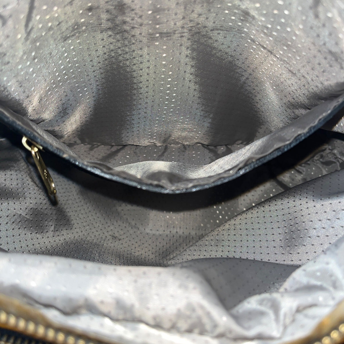 Absolutti Camel Brown & Black Faux Leather & Gold Zipper Crossbody Camera Bag