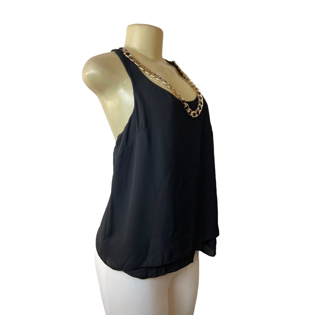 Stoosh Women's Black Tank Top Sz M - NWT