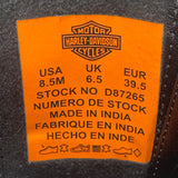 Harley-Davidson Women’s Black Leather Heeled Zelta Harness Boots Size 8.5M