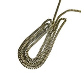 Vintage Women’s Gold & Black Beaded Chain Crossbody Strap Evening Clutch Bag