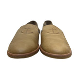 Sperry Women’s Tan Leather Embossed Anchor Design Casual Slip-On Loafers Size 10