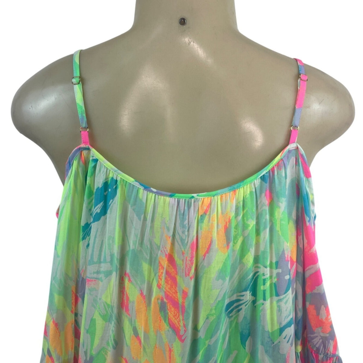 Lilly Pulitzer Women’z Colorful Boho Off-Shoulder Dress Size S - New