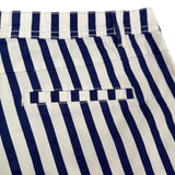 Cotton On Womens Blue & White Striped Cotton Blend High-Rise Casual Shorts Sz 10