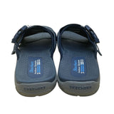 Skechers Women’s Navy Adjustable Strap Durable Outdoor Slide Sandals Size 7