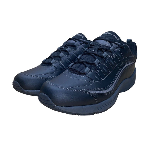 Easy Spirit Women’s Black Leather Romy Athletic Walking Sneakers Size 9 M