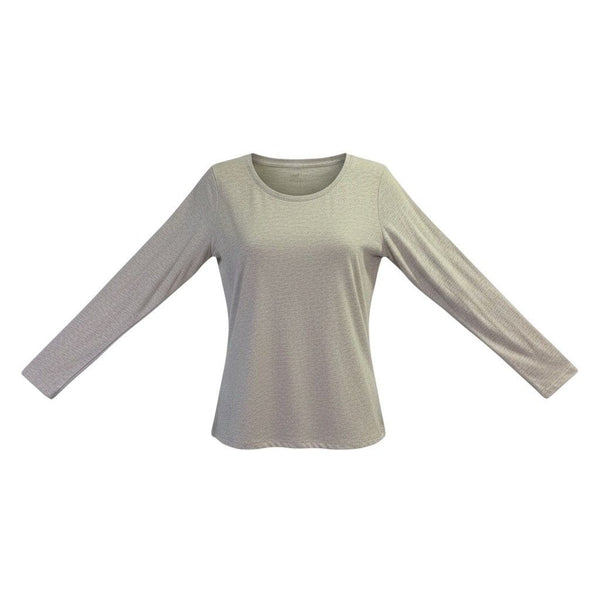 The Limited Womens Beige Perfect Tee Long Sleeve Casual Top Essential Sz XL