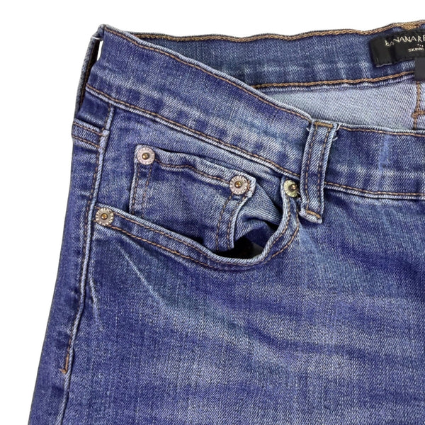 Banana Republic Womens Blue Denim Skinny Fit Jeans Size 29/8