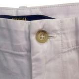 Polo Ralph Lauren White Shorts Womens Summer Casual Lightweight Design Size 6