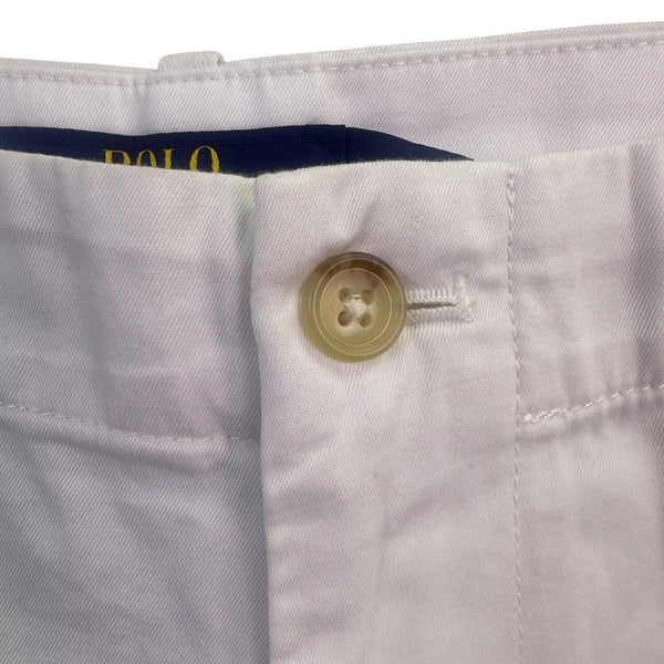 Polo Ralph Lauren White Shorts Womens Summer Casual Lightweight Design Size 6
