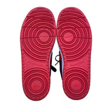 Nike Youth University Red & Black Court Borough Low Recraft Sneakers Size 6.5Y