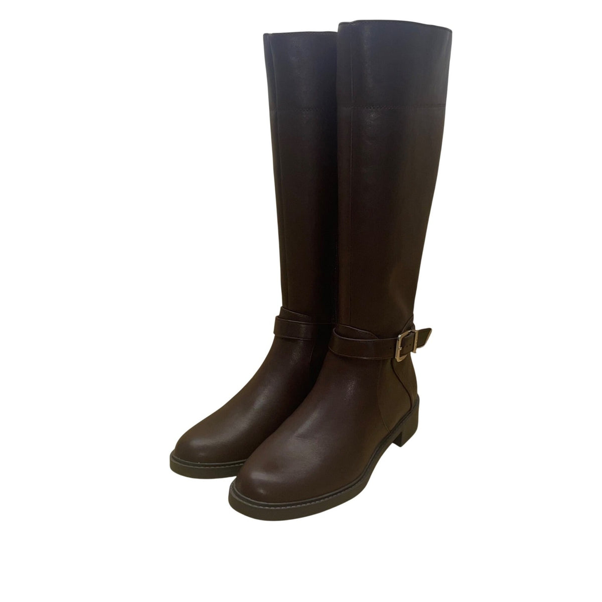 Kelly & Katie Women’s Brown Man-Made Tall Riding Boots Size 7.5