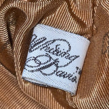 Whiting & Davis Women’s Gold Mesh With Adjustable Strap Crossbody Evening Bag